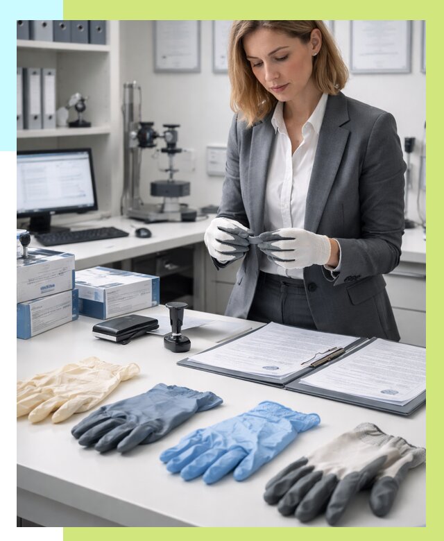 Сертификация перчаток в Белогорске от 8672 р. | Алешин-Бгк