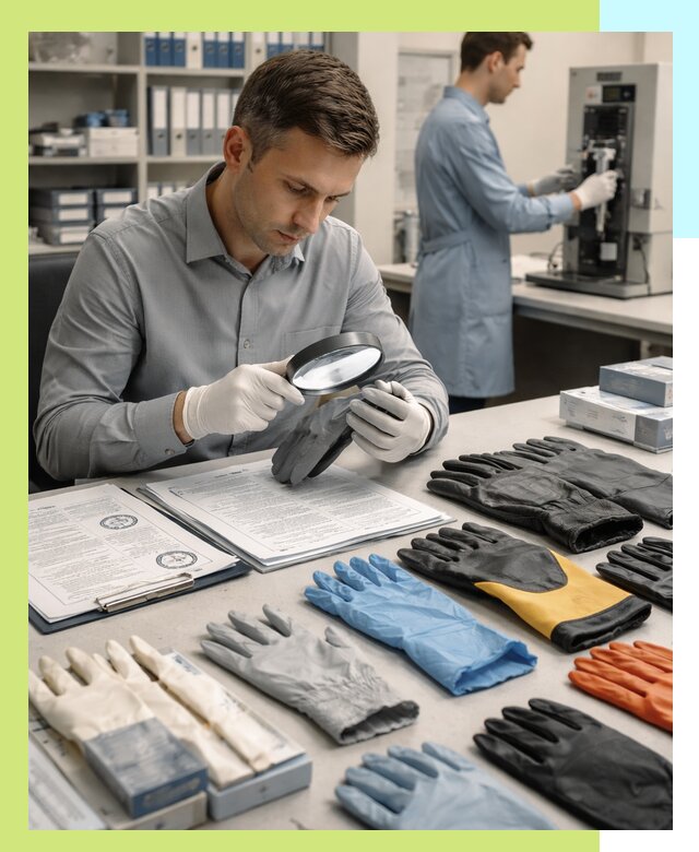 Сертификация перчаток и средств защиты продукции в Белогорске
