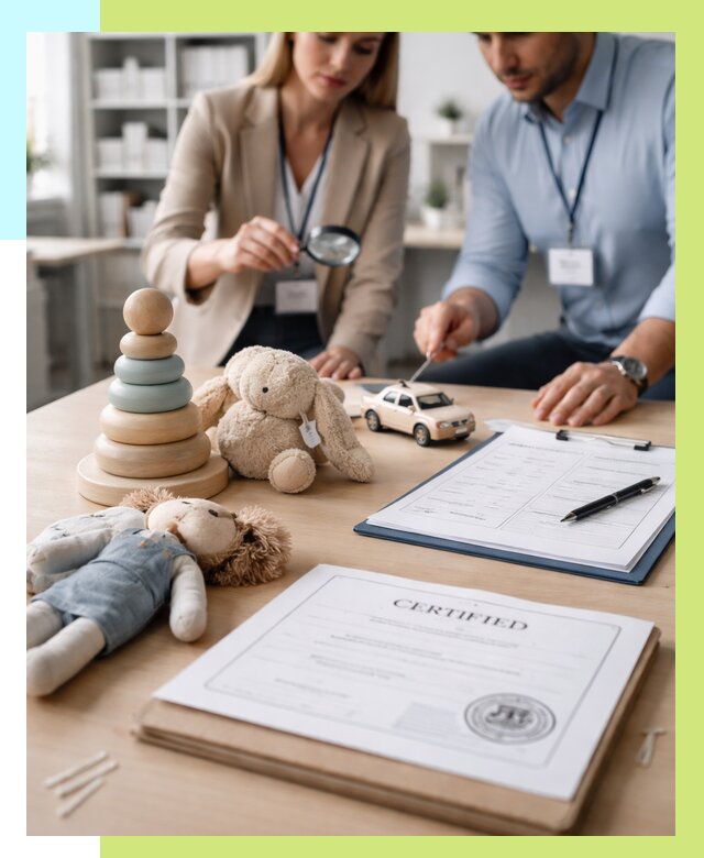 Сертификация игрушек в Белогорске от 12242 р. | Алешин-Бгк