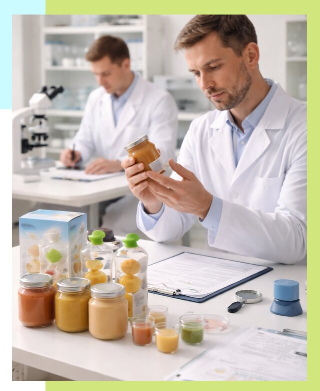 Сертификация детского питания в Белогорске от 30606 р. | Алешин-Бгк