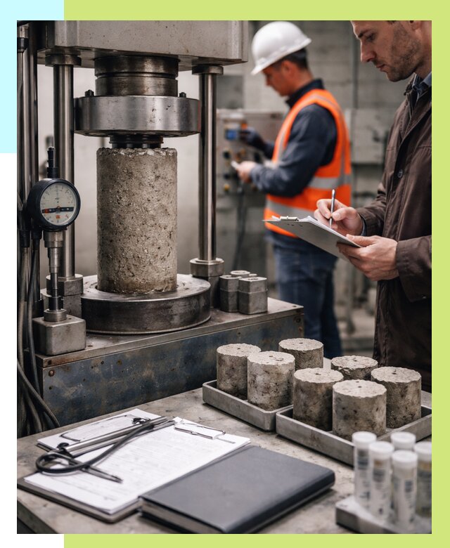 Сертификация бетона в Белогорске от 30606 р. сертификат | Алешин-Бгк