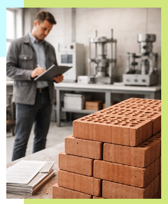Сертификация кирпича в Белогорске от 15303 р. | Алешин-Бгк под ключ