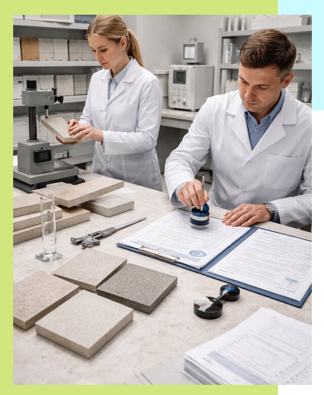 Сертификация плитки и керамики в Белогорске с документами