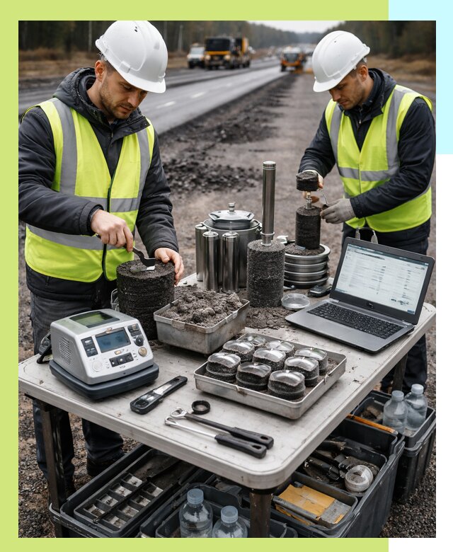 Сертификация асфальта: испытания и подтверждение в Белогорске