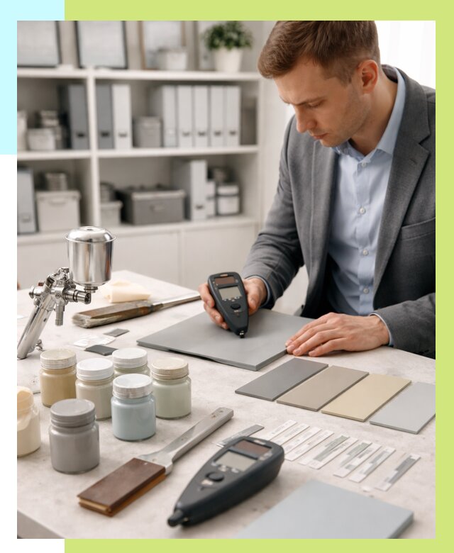 Сертификация краски в Белогорске от 25505 р. | Алешин-Бгк центр