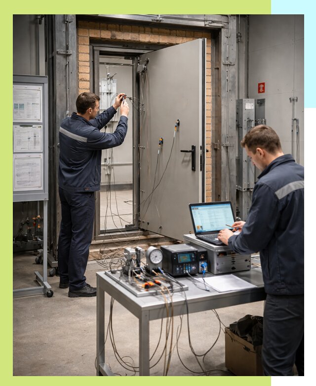 Сертификация противопожарных дверей в Белогорске по ГОСТ и ТР