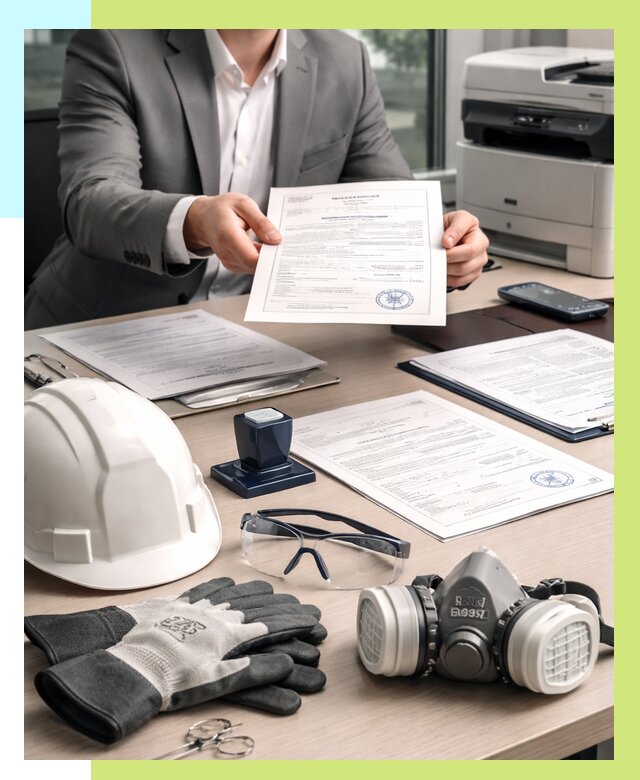 Сертификация СИЗ в Белогорске от 15303 р. | Алешин-Бгк оформить