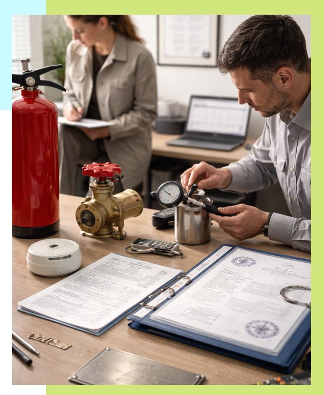 Сертификация пожарного оборудования в Белогорске от 15303 р.|Алешин-Бгк