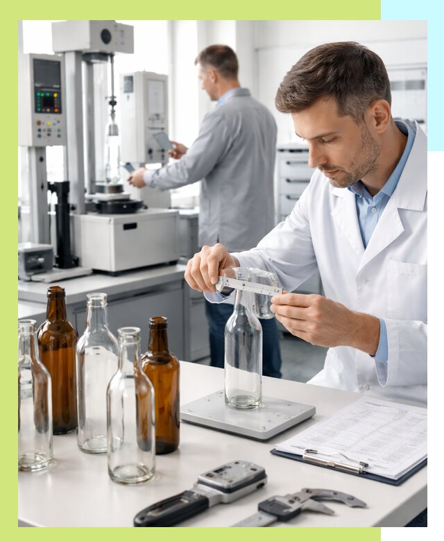 Сертификация стеклянных бутылок и сопутствующей упаковки в Белогорске