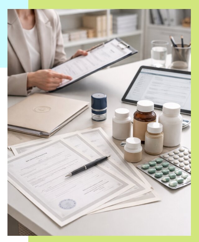 Сертификация БАД и СГР на бады в Белогорске от 25505 р. | Алешин-Бгк