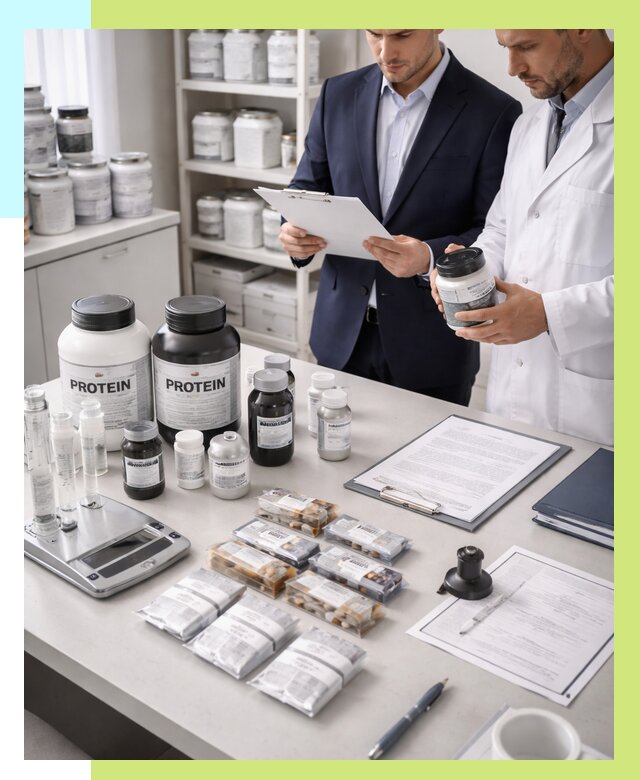 Сертификация спортивного питания в Белогорске от 15303 р., Алешин-Бгк