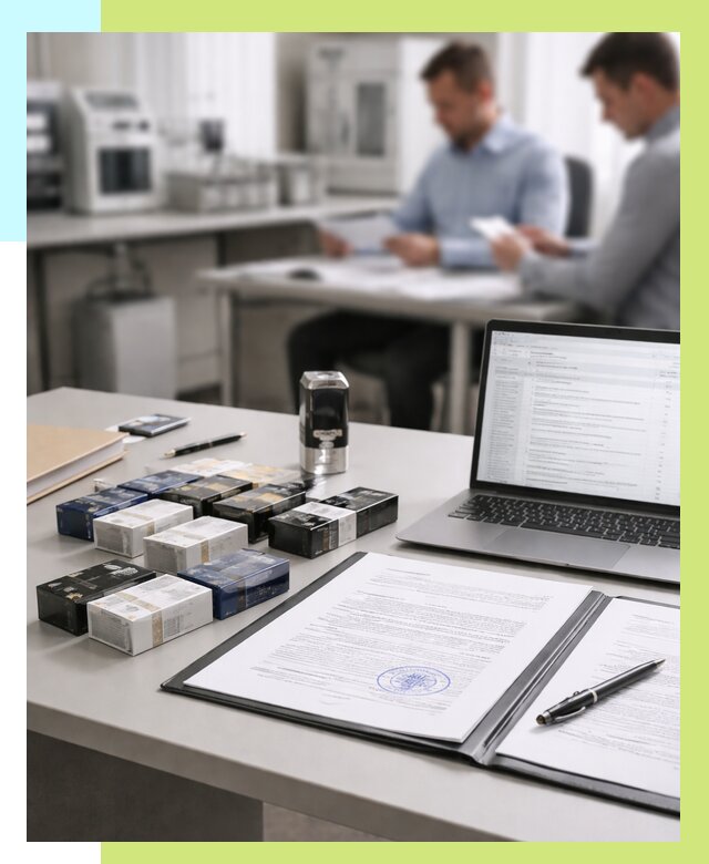 Сертификация сигарет под ключ в Белогорске от 45909 р. | Алешин-Бгк