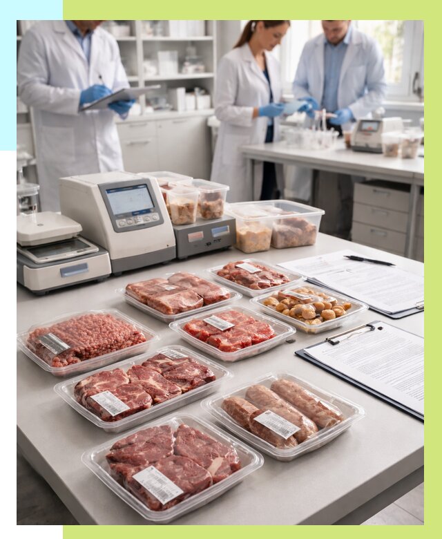 Сертификация мясной продукции в Белогорске от 20404 р. | Алешин-Бгк