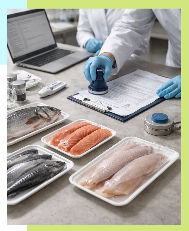 Сертификация рыбы и сертификат в Белогорске от 15303 р. | Алешин-Бгк