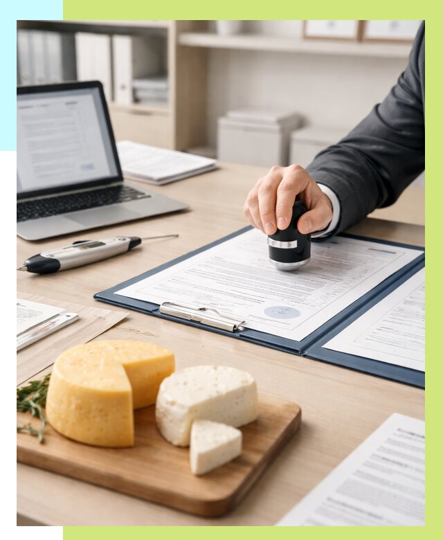 Сертификация сыров в Белогорске от 15303 р | Сертификат на сыр Алешин-Бгк