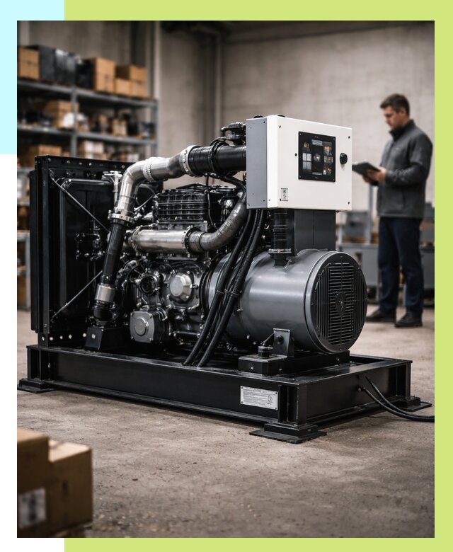 Сертификация дизель генераторов в Белогорске от 15303 р. | Алешин-Бгк