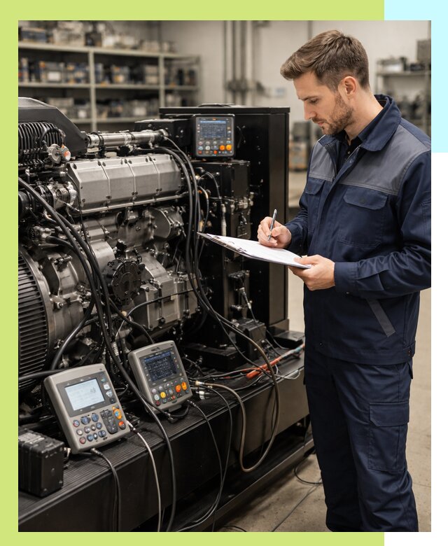 Сертификация дизельных генераторов и их оборудования в Белогорске