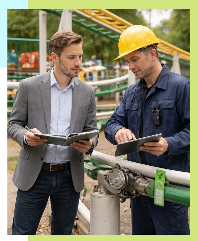 Сертификация аттракционов в Белогорске от 45909 р. | Алешин-Бгк