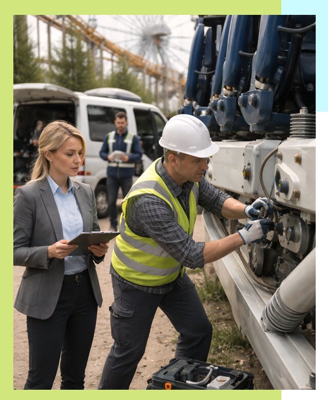 Сертификация аттракционов и проверка безопасности в Белогорске