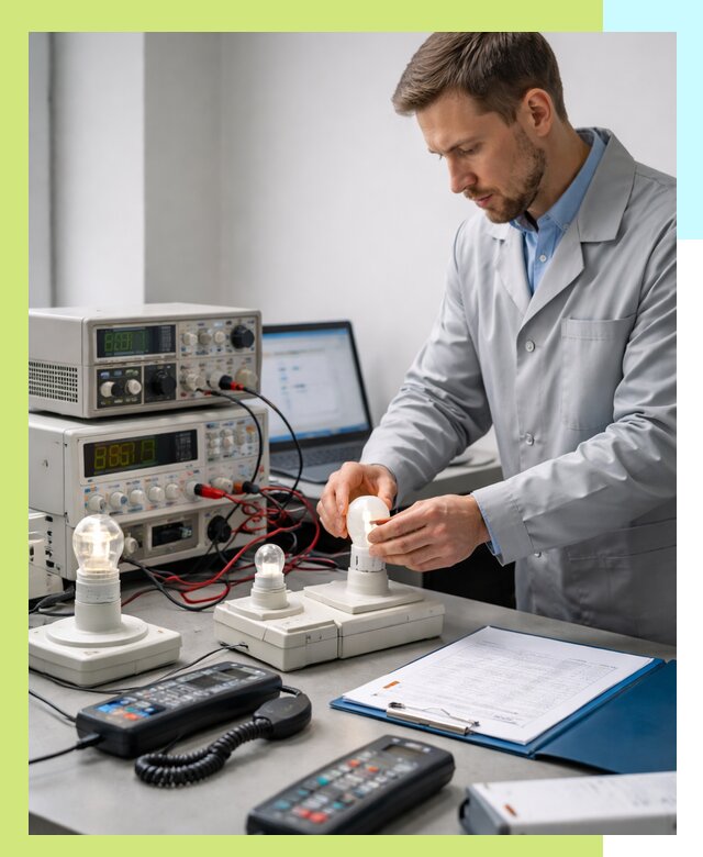 Сертификация ламп и светильников в Белогорске по нормативам