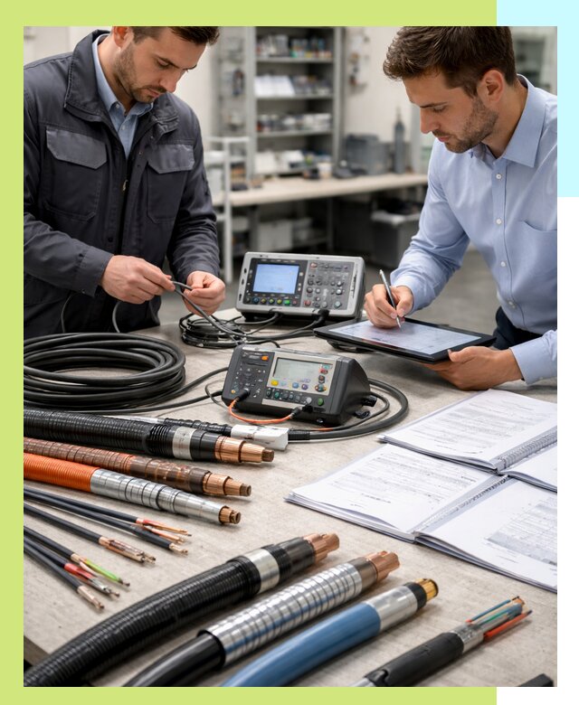 Сертификация кабеля и электропроводки в Белогорске под ключ