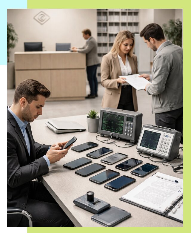 Сертификация телефонов в Белогорске от 25505 р. под ключ | Алешин-Бгк