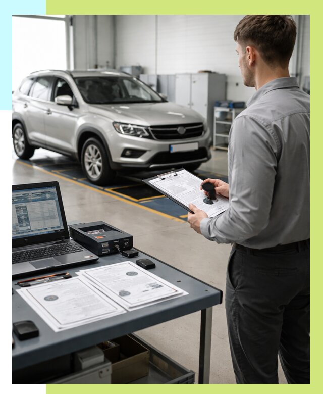 Сертификация транспортных средств в Белогорске от 12242 р. | Алешин-Бгк