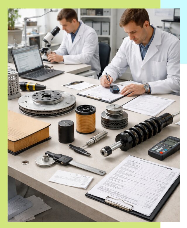 Сертификация автозапчастей и комплектующих в Белогорске по ГОСТ