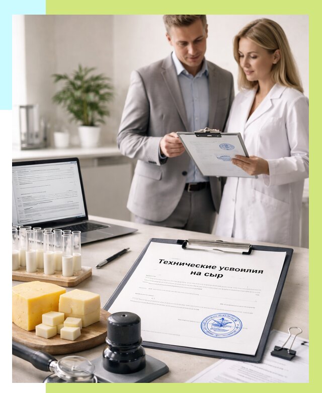 ТУ на сыры в Белогорске срочно от 12242 р. — оформление | Алешин-Бгк