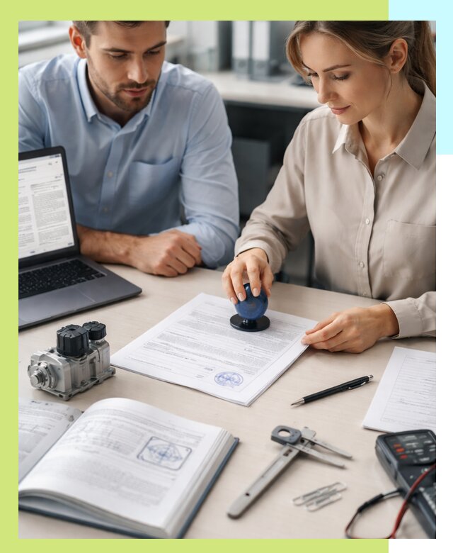 Выдача паспорта изделия и техническая экспертиза продукции в Белогорске