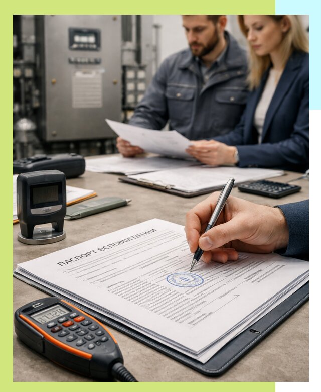 Оформление паспорта эксплуатации оборудования в Белогорске