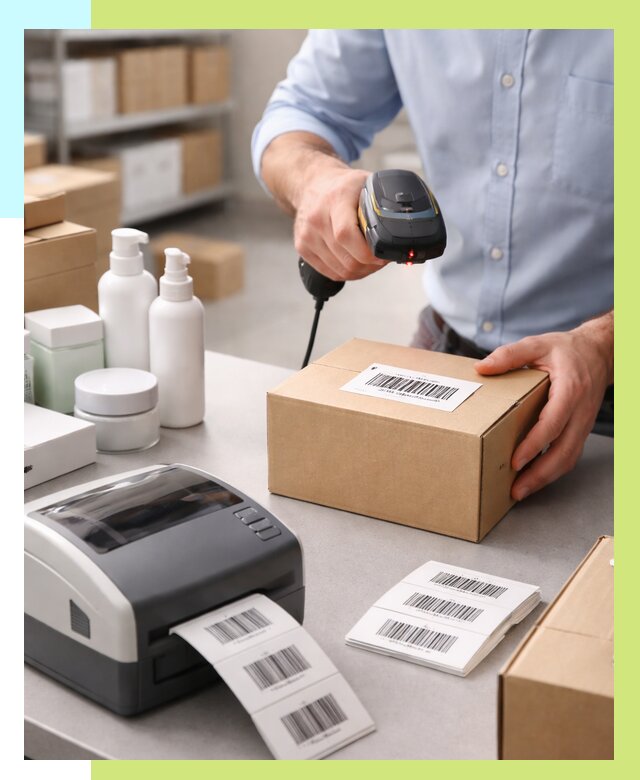 Штрихкодирование продукции в Белогорске от 4591 р. | Алешин-Бгк