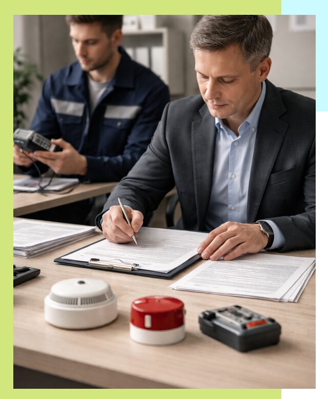 Получение добровольного пожарного сертификата в Белогорске