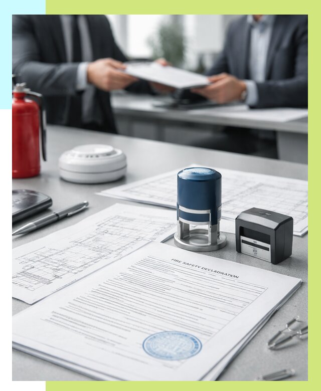 Декларация пожарной безопасности в Белогорске от 8162 р. | Алешин-Бгк