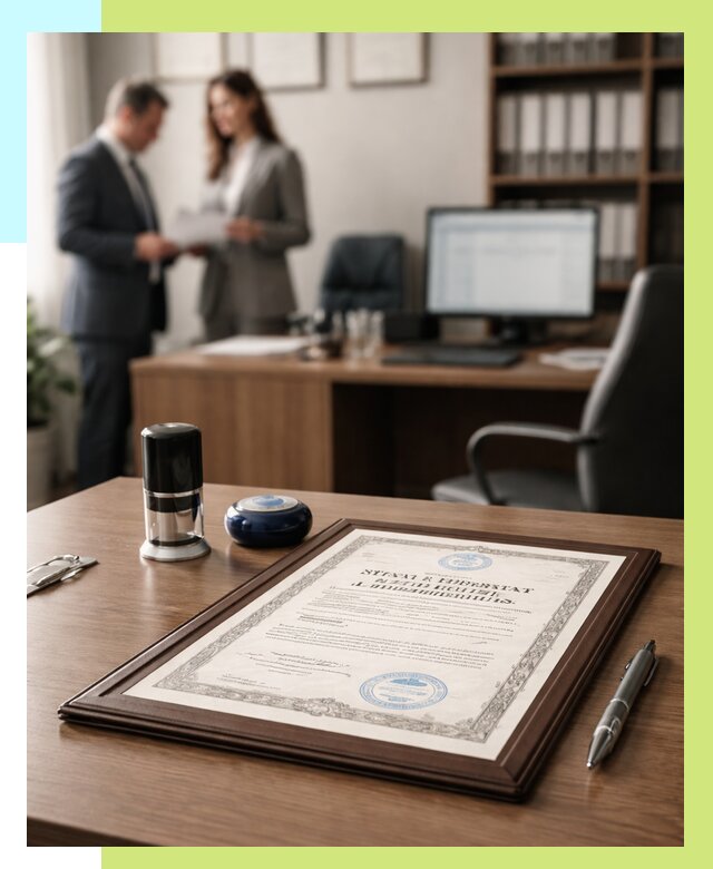 Свидетельство о регистрации продукции в Белогорске от 9182 р.|Алешин-Бгк