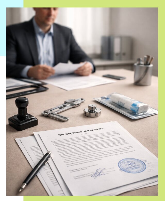 Экспертное заключение на продукцию в Белогорске от 8672 р. | Алешин-Бгк