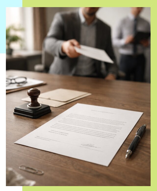 Отказное письмо по сертификации в Белогорске от 3571 р. | Алешин-Бгк