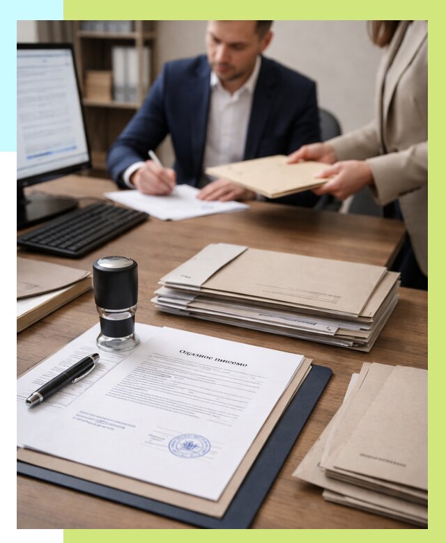 Отказное письмо для таможни в Белогорске от 3061 р, Алешин-Бгк