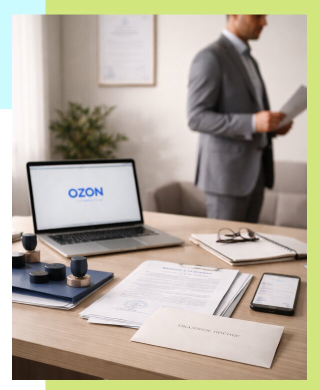 Отказное письмо для Ozon в Белогорске от 3571 р. | Алешин-Бгк