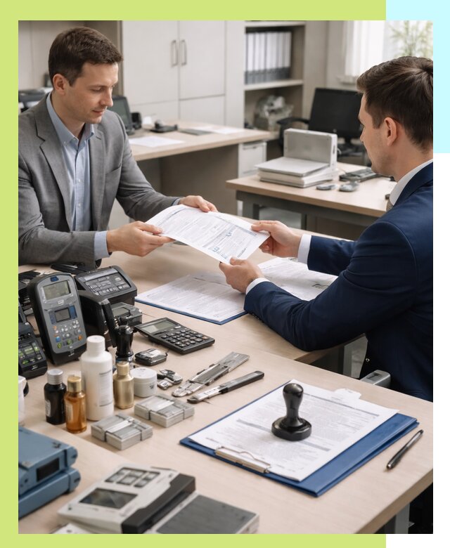 Оформление и получение заключения РЧЦ для оборудования в Белогорске