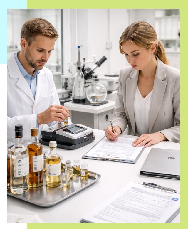 Заключение о спиртосодержании в Белогорске, от 5101 р., Алешин-Бгк