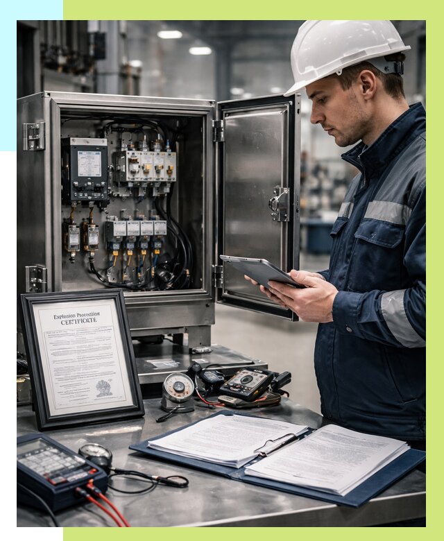 Сертификат взрывозащиты в Белогорске от 45909 р. | Алешин-Бгк