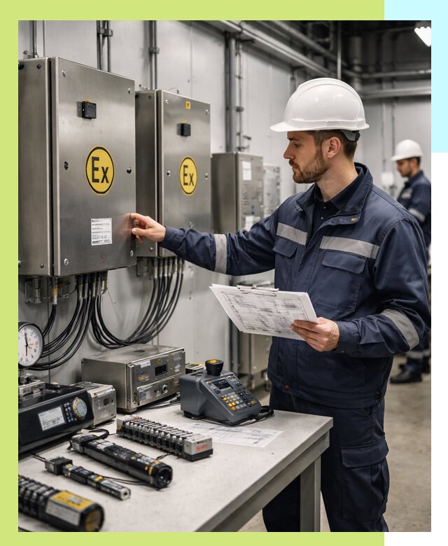 Сертификат взрывозащиты промышленного оборудования в Белогорске