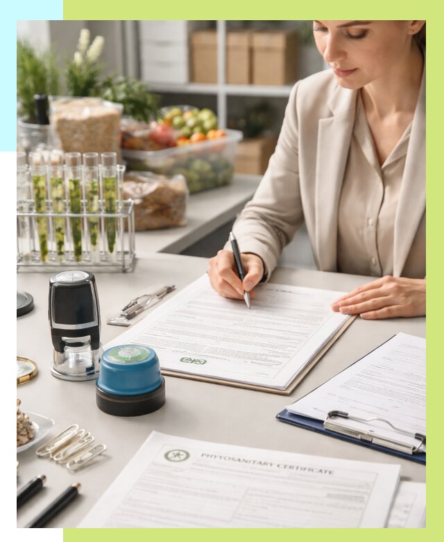 Фитосанитарный сертификат оформить в Белогорске от 4591 р. | Алешин-Бгк