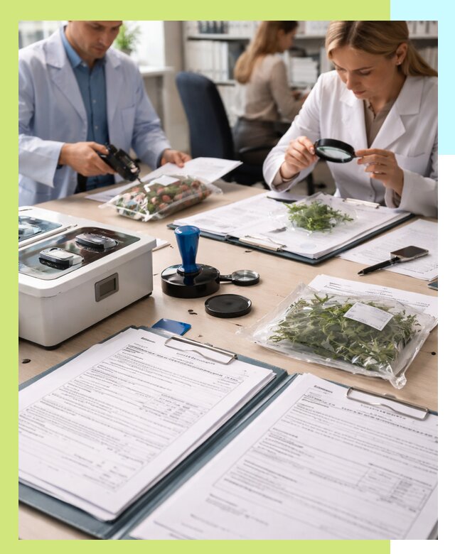 Оформление карантинного сертификата для растений в Белогорске