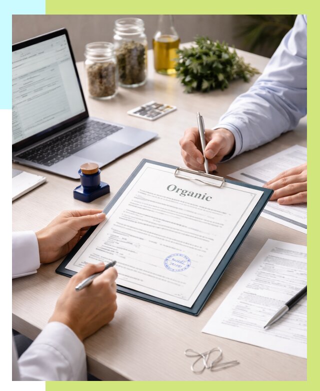 Оформление сертификат органик в Белогорске от 30606 р. | Алешин-Бгк