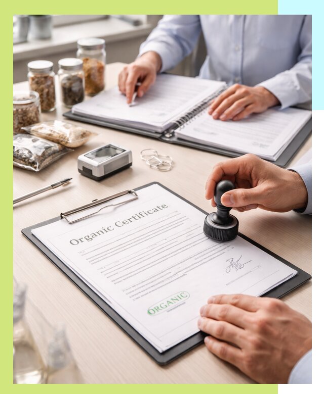 Получение органик сертификата для продукции в Белогорске