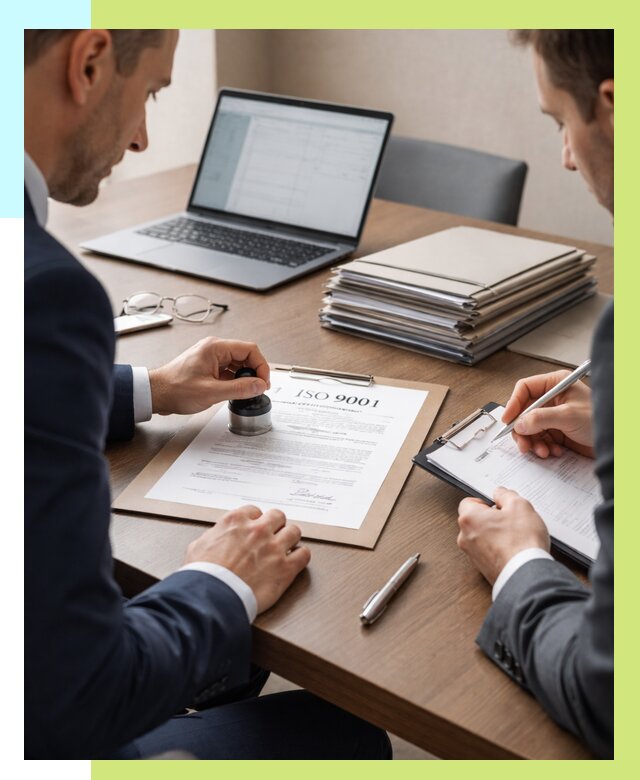 Сертификат ISO 9001 в Белогорске купить от 81616 р. | Алешин-Бгк