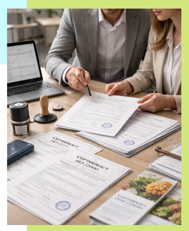 Сертификат ISO 22000 в Белогорске от 40808 р. под ключ | Алешин-Бгк