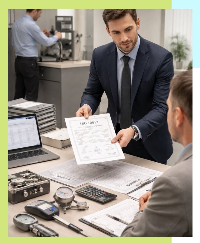 Выдача сертификата ISO 10012 по требованиям метрологии в Белогорске